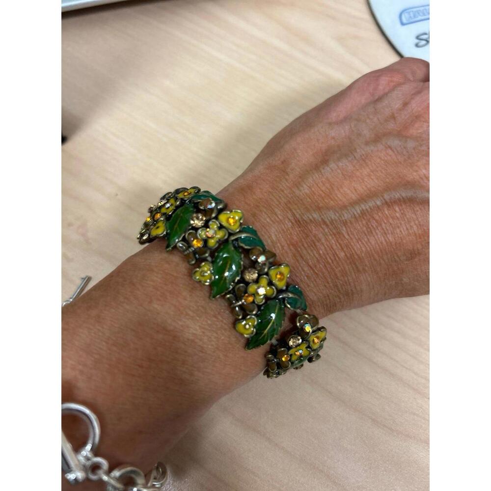 Victorian Flower Garden Bracelet